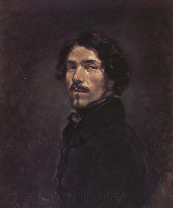Eugene Delacroix Self-Portrait Germany oil painting art